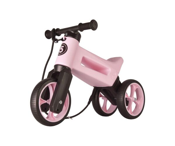 Odrážedlo FUNNY WHEELS Rider SuperSport Pastel-růžová  2v1