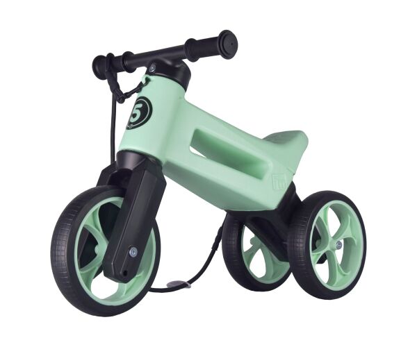 Odrážedlo FUNNY WHEELS Rider SuperSport Pastel-zelená  2v1