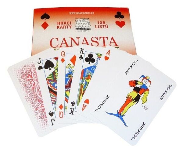 Canasta v papírové krabičce