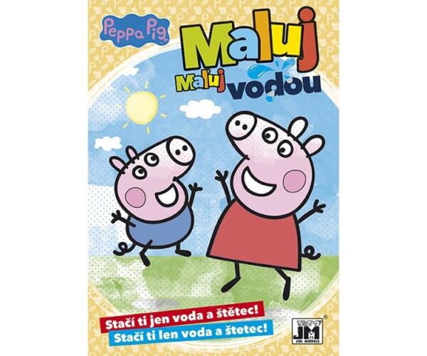 Maluj vodou! A5/ Peppa