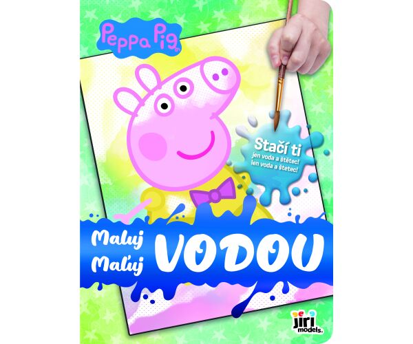 Maluj vodou Prasátko Peppa