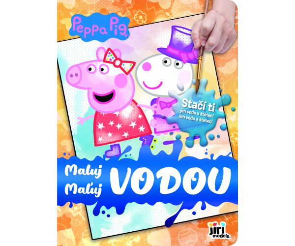 Maluj vodou Prasátko Peppa