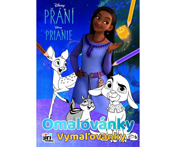 Omalovánky A4 Přání