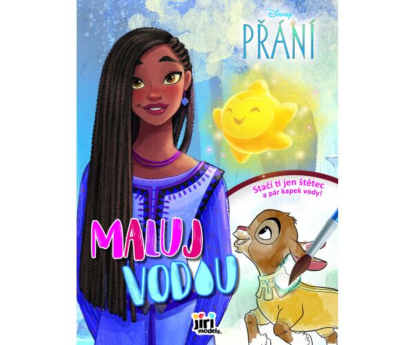 Maluj vodou A4 Přání