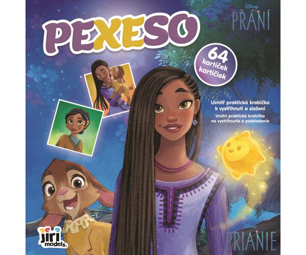 Pexeso v sešitu Přání