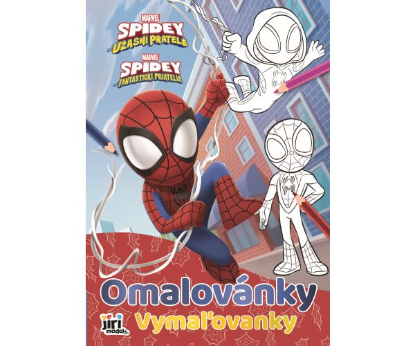Omalovánky A4 Spidey
