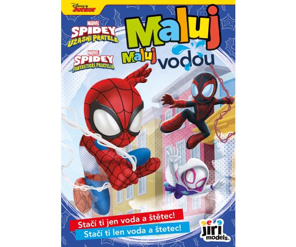 Maluj vodou A5 Spidey