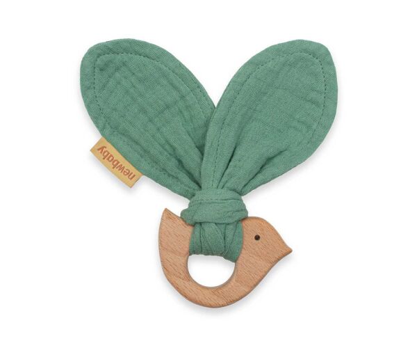 Kousátko s ptáčkem New Baby Bird mint