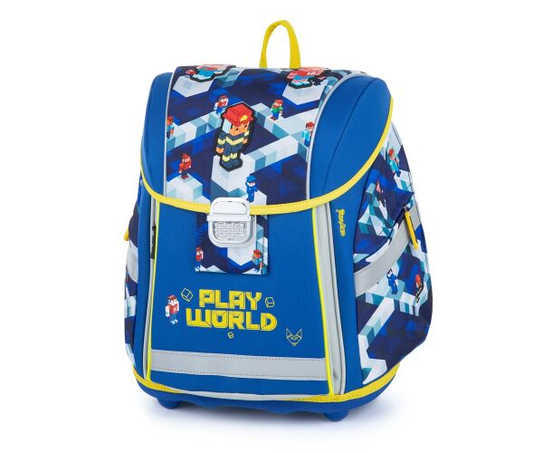Školní batoh PREMIUM LIGHT Playworld modrá