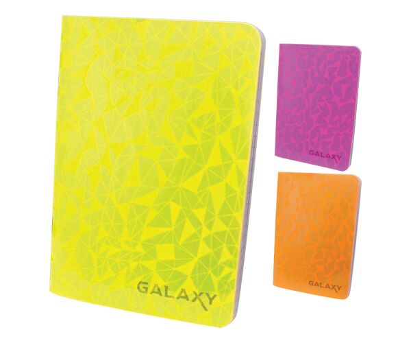 Sešit NEON GALAXY A4 linkovaný, 40l mix