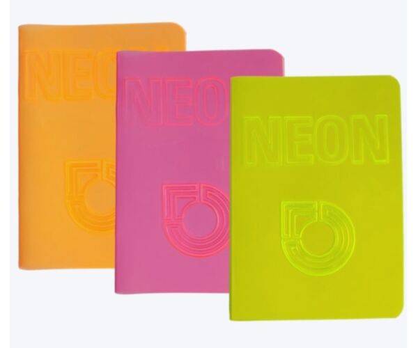 Sešit NEON A4 linkovaný, 40l mix