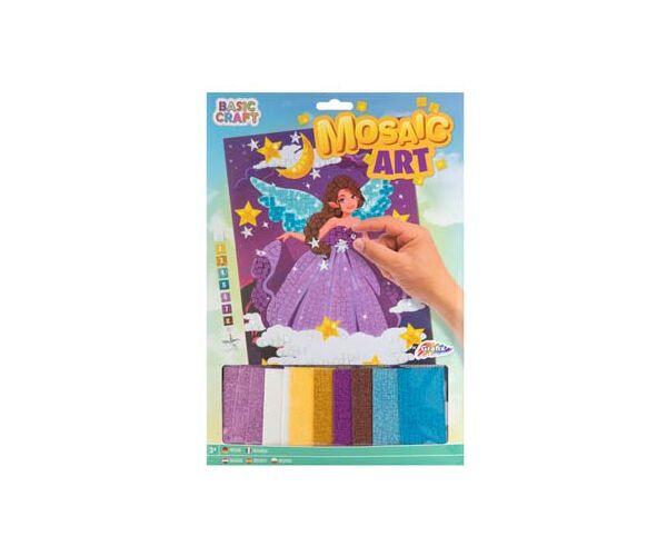 Mozaika A4 podle čísel - Víla