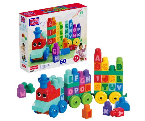 MEGA BLOKS VLÁČEK ABC NAUČ SE ABECEDU