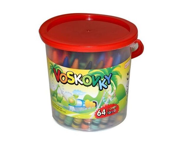 Voskovky 64 barev