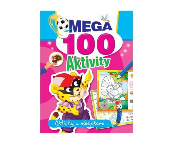 Mega 100 aktivity s nálepkami TYGR