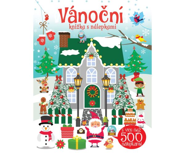 Vánoční knížka s nálepkami