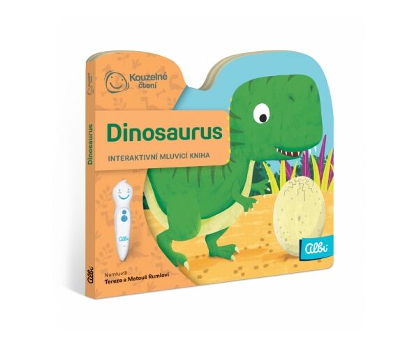 KČ Minikniha s výsekem Dinosaurus