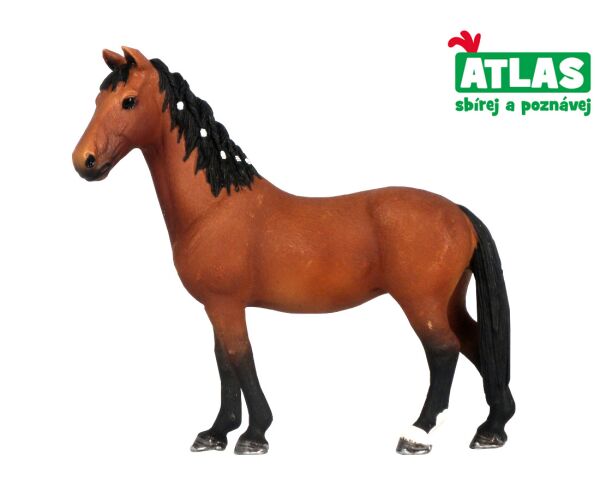 E - Figurka Kůň hnědý
