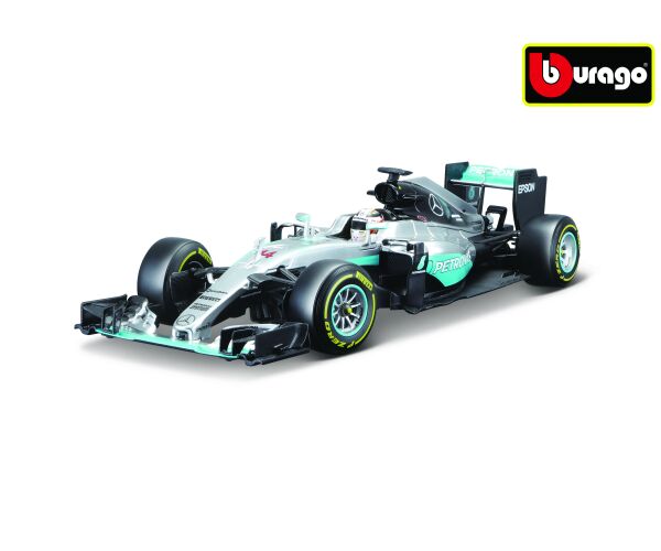 Bburago 1:18 Race F1 Mercedes Petronas W07 hybrid 2016 (nr.6 Nico Rosberg)