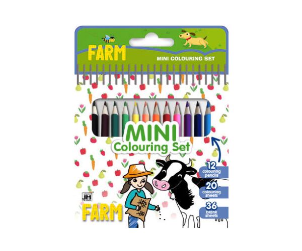 Mini set s pastelkami/ Farma