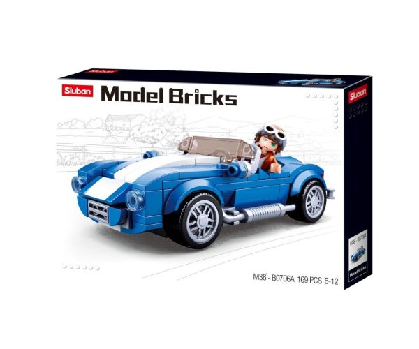 Sluban Model Bricks M38-B0706A Sportovní kabriolet