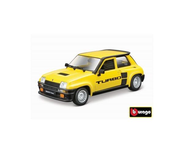 Bburago 1:24 Renault 5 Turbo žlutá 18-21088