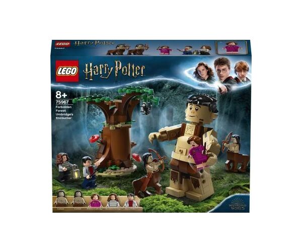 LEGO 75967 Harry Potter™ Zapovězený les: Setkání Drápa a profesorky Umbridgeové