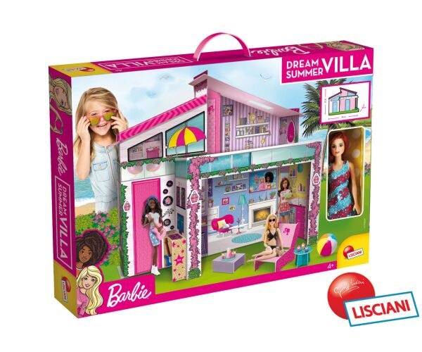 Lisciani domeček s panenkou Barbie