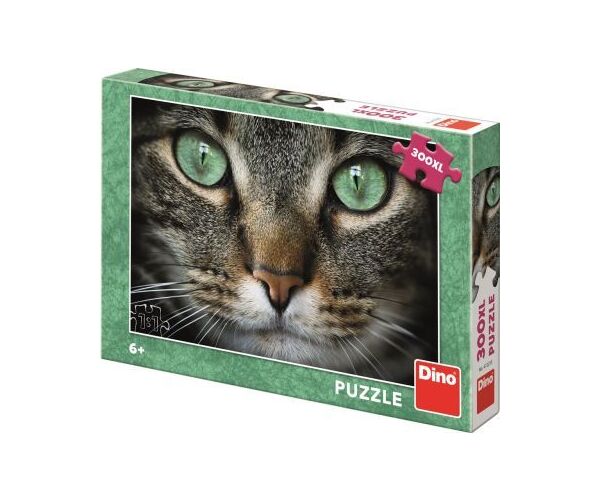 Puzzle Zelenooká kočka 300 XL