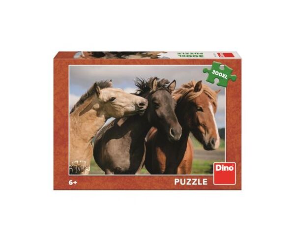 Puzzle Barevní koně 300 XL dílků