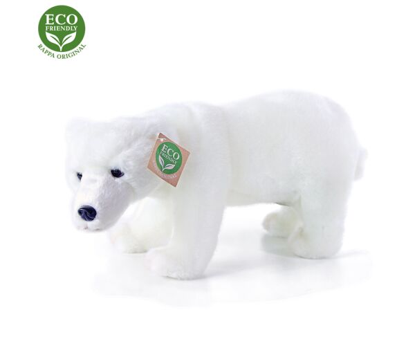 Plyšový medvěd polární stojící, 28 cm, ECO-FRIENDLY