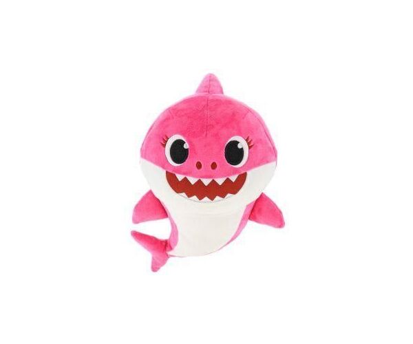 Baby Shark plyšový 28cm růžový