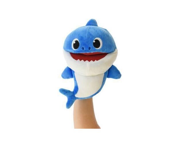 Baby Shark plyšový maňásek 23cm modrý