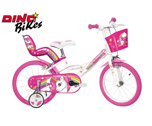 Dino Bikes Dětské kolo Jednorožec 16