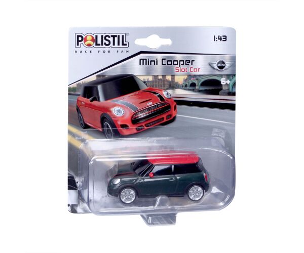 Polistil Mini Cooper Slot car 1:43 Black