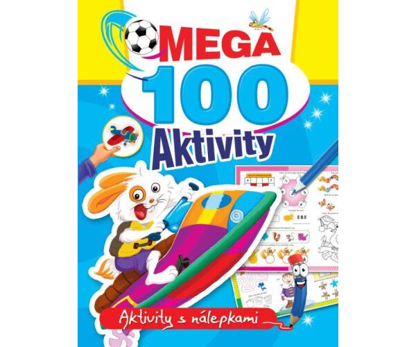 Mega 100 aktivity s nálepkami ZAJÍC