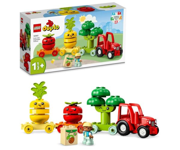 LEGO® DUPLO®  10982 Traktor se zeleninou a ovocem