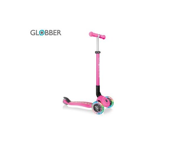 Globber Primo Foldable Fantasy Lights Pink/Flowers