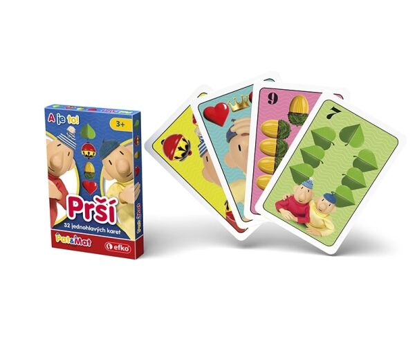 Pat a Mat Prší – dětská karetní hra