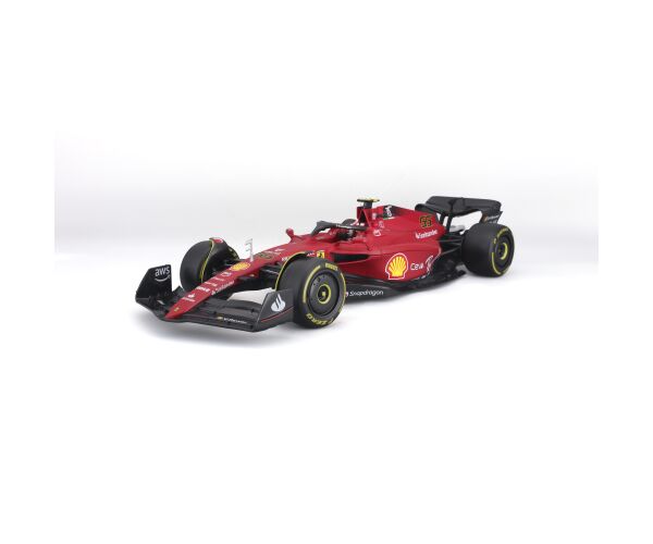 Bburago 1:18 Formula F1 Ferrari Scuderia F1-75 (2022) nr.55 Carlos Sainz - with driver