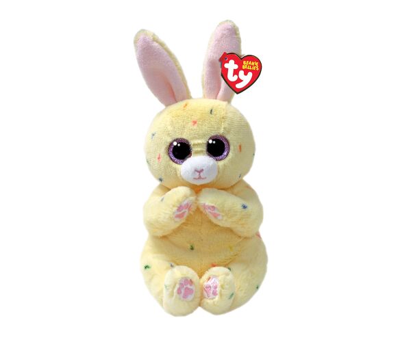 Ty Beanie Bellies CREAM, 15 cm - yellow bunny (3)