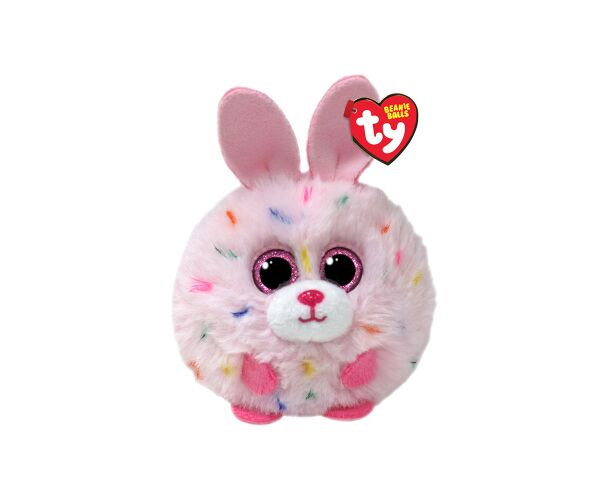 Ty Beanie Balls STRAWBERRY - pink bunny (6)