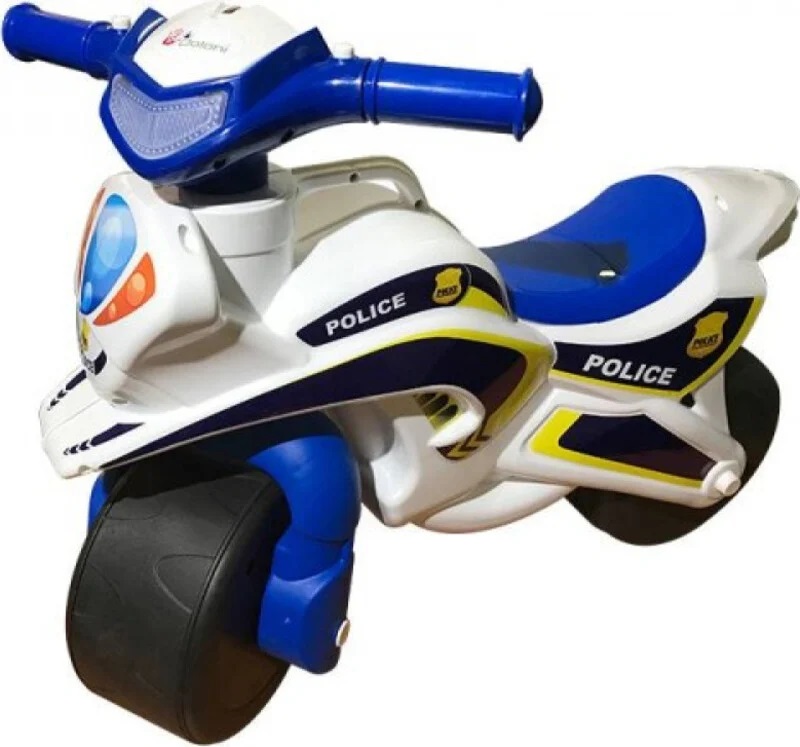 DOLONI Odrážedlo motorka policie 70x32x52