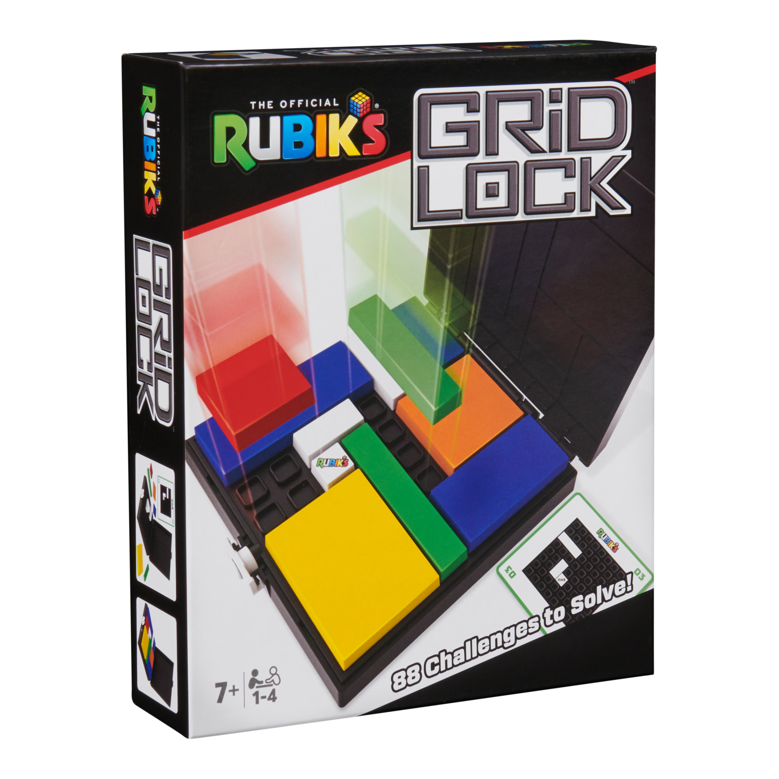 Levně RUBIKOVA KOSTKA LOGICKÁ SKLÁDACÍ HRA GRIDLOCK