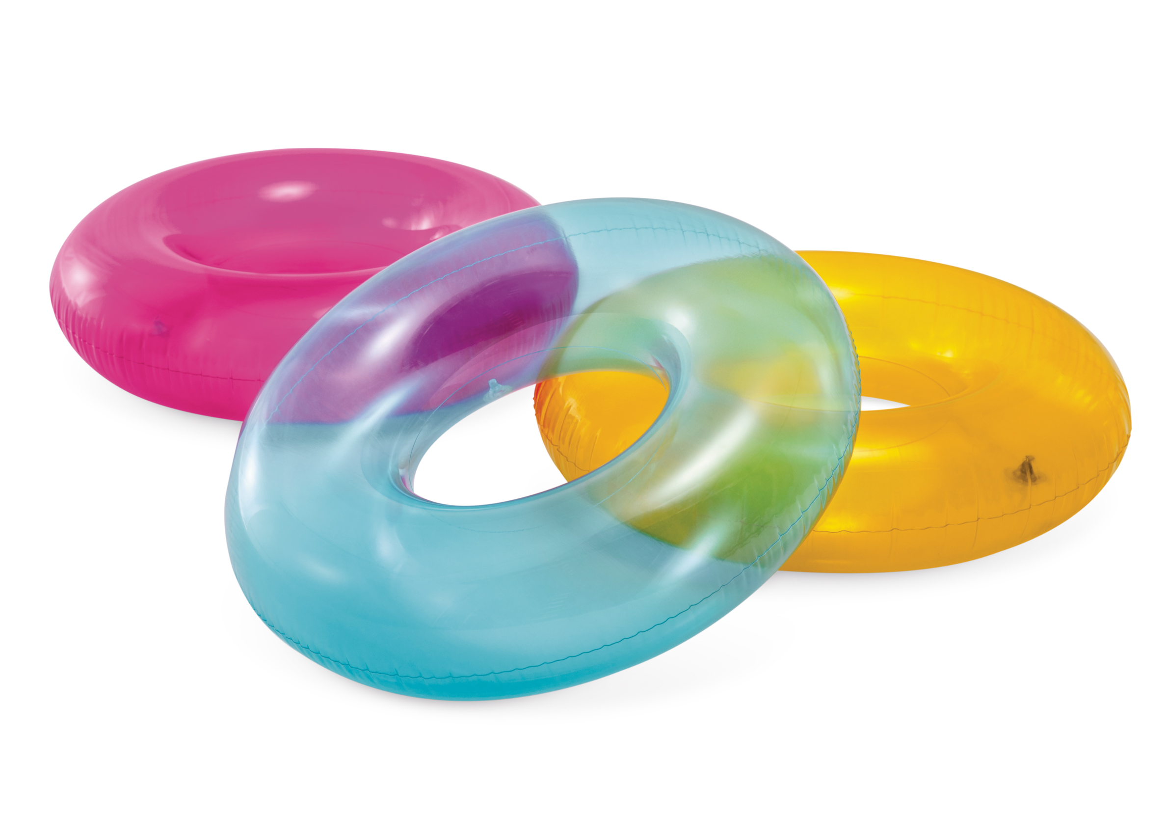 Levně 59260NP Nafukovací kruh transparent 76cm