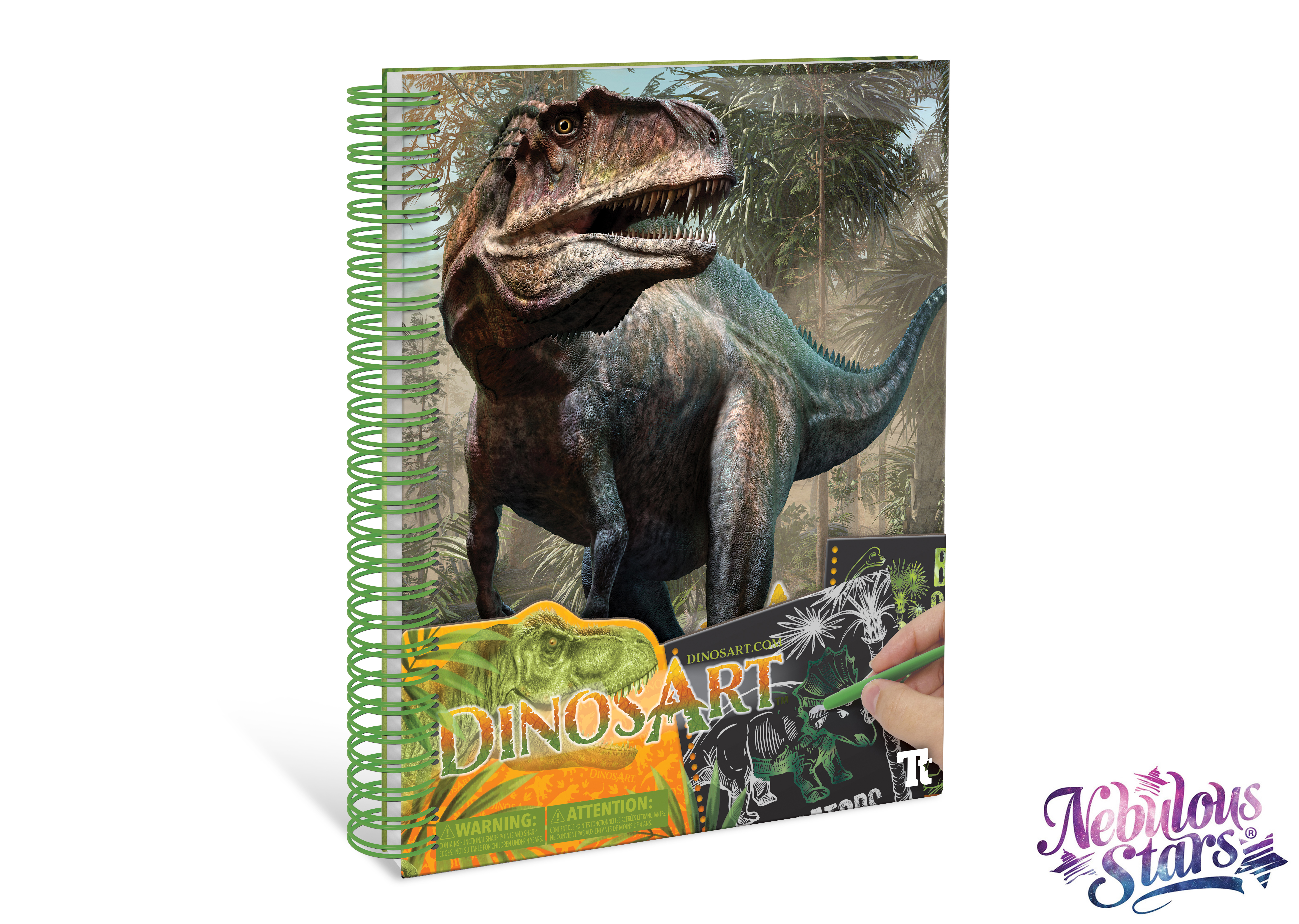 Levně DinosArt Vyškrabovací deníček