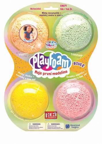 Levně PlayFoam® Boule 4pack-Třpytivé (CZ/SK)