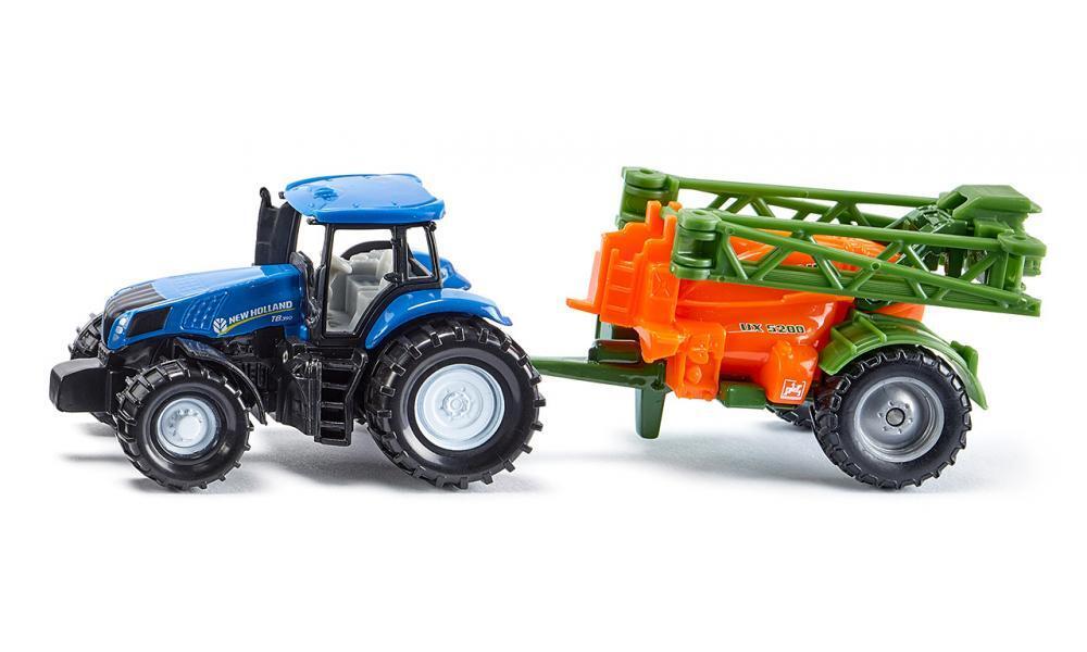Levně SIKU Super - Traktor s přívěsem na rozprašování hnojiva