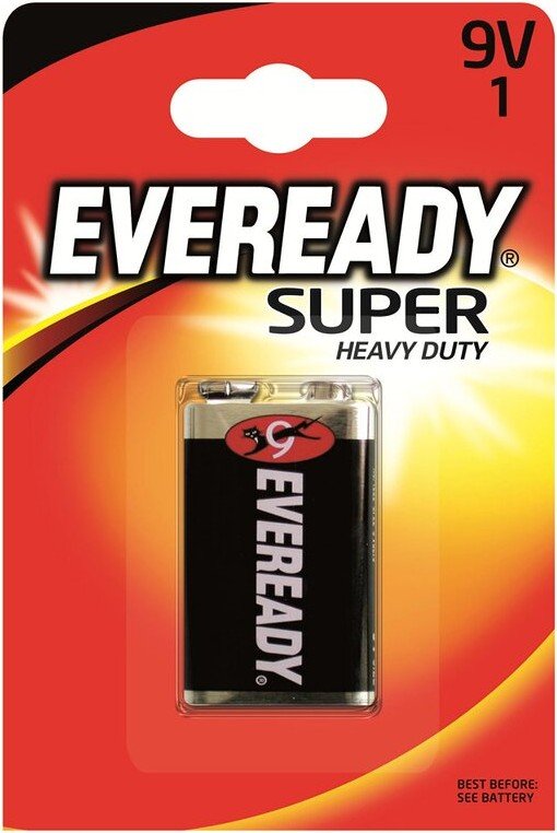 Energizer Eveready Super Heavy Duty 9V 1ks 7638900227543