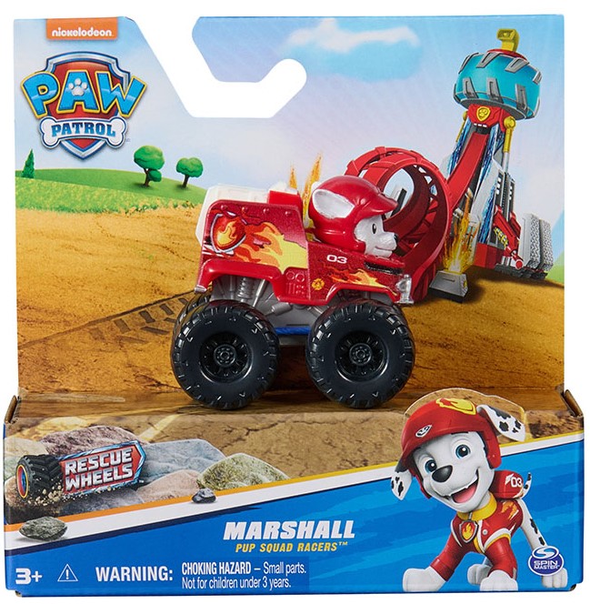 Levně TLAPKOVÁ PATROLA VE VELKOFILMU MINI AUTÍČKA S FIGURKOU